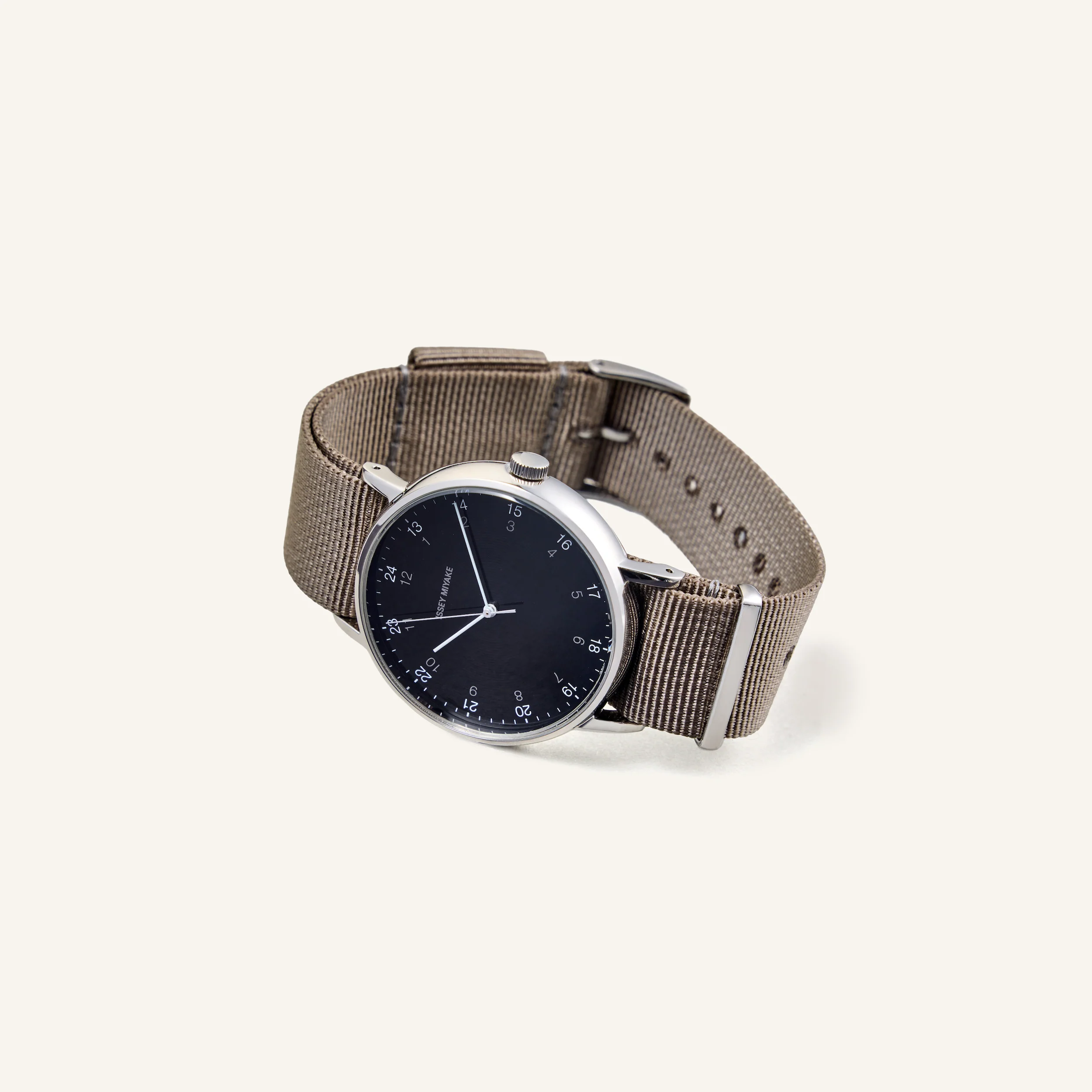 Issey Miyake Watch f Black and Taupe NYAJ004Y - Image 3