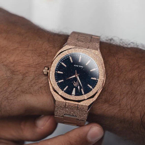 Paul Rich Watch Frosted Star Dust - Rose Gold - Image 4